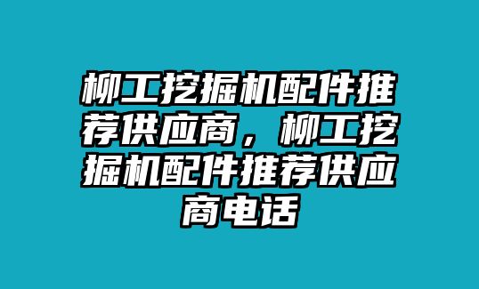 柳工挖掘機(jī)配件推薦供應(yīng)商，柳工挖掘機(jī)配件推薦供應(yīng)商電話