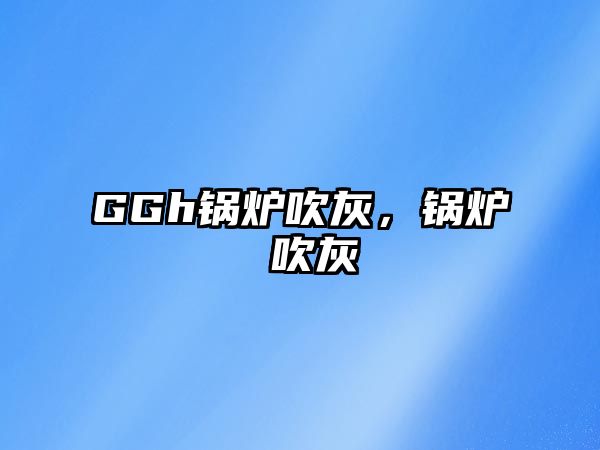 GGh鍋爐吹灰，鍋爐 吹灰