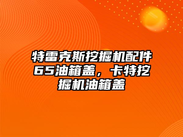 特雷克斯挖掘機配件65油箱蓋，卡特挖掘機油箱蓋