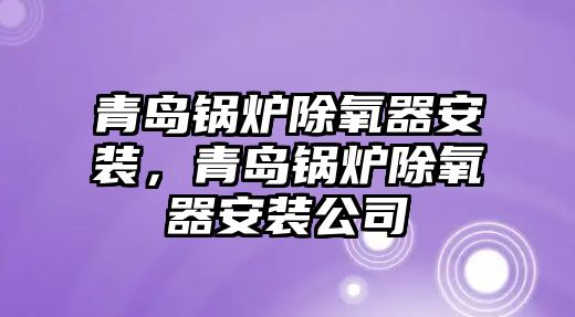 青島鍋爐除氧器安裝，青島鍋爐除氧器安裝公司