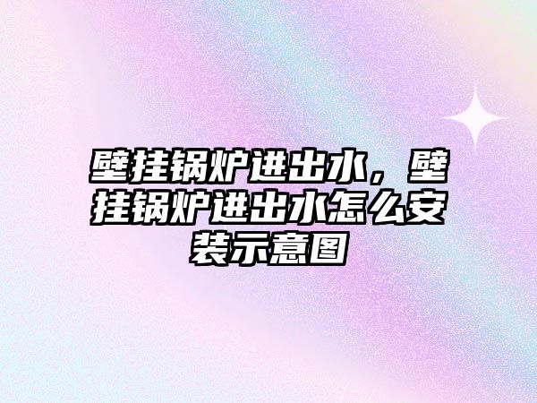 壁掛鍋爐進出水，壁掛鍋爐進出水怎么安裝示意圖