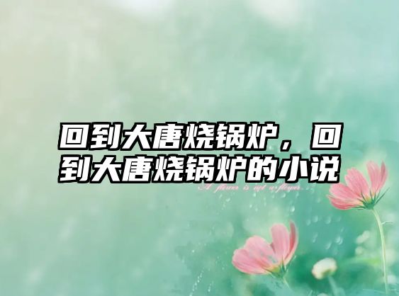 回到大唐燒鍋爐，回到大唐燒鍋爐的小說