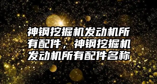 神鋼挖掘機發(fā)動機所有配件，神鋼挖掘機發(fā)動機所有配件名稱