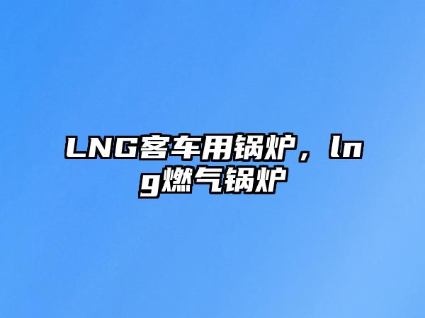 LNG客車用鍋爐，lng燃?xì)忮仩t