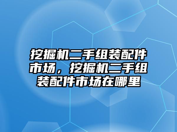 挖掘機(jī)二手組裝配件市場(chǎng)，挖掘機(jī)二手組裝配件市場(chǎng)在哪里