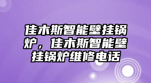 佳木斯智能壁掛鍋爐，佳木斯智能壁掛鍋爐維修電話