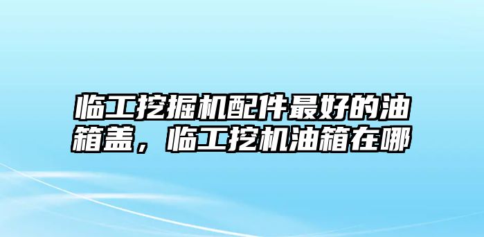 臨工挖掘機(jī)配件最好的油箱蓋，臨工挖機(jī)油箱在哪