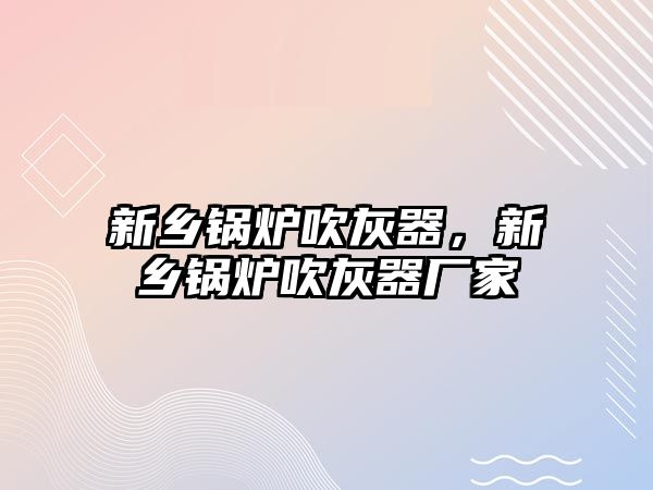 新鄉(xiāng)鍋爐吹灰器，新鄉(xiāng)鍋爐吹灰器廠家