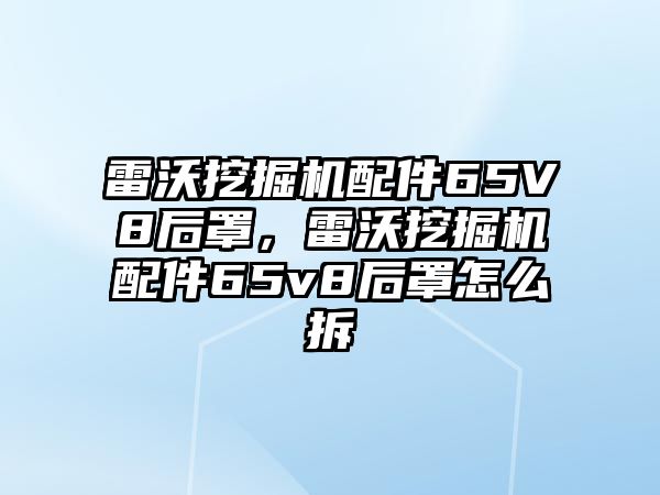 雷沃挖掘機(jī)配件65V8后罩，雷沃挖掘機(jī)配件65v8后罩怎么拆