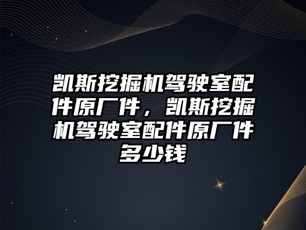 凱斯挖掘機(jī)駕駛室配件原廠件，凱斯挖掘機(jī)駕駛室配件原廠件多少錢