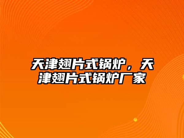 天津翅片式鍋爐，天津翅片式鍋爐廠家