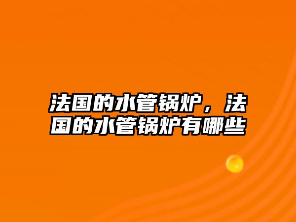 法國(guó)的水管鍋爐，法國(guó)的水管鍋爐有哪些