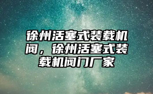 徐州活塞式裝載機(jī)閥，徐州活塞式裝載機(jī)閥門廠家