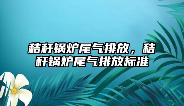 秸稈鍋爐尾氣排放，秸稈鍋爐尾氣排放標(biāo)準(zhǔn)